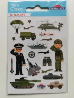 Tradera Militär militärfordon stjärnor mm - Klistermärken - Stickers - Mini Classy| Scrapbøger