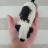 Tradera Mindre stickad hund| Baby, Børn & Leg