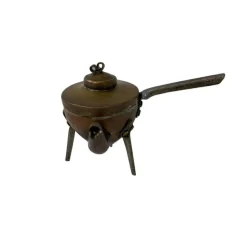Best Sale Miniatyr Koppar Kopparpanna Kanna Vintage Kobbergenstande