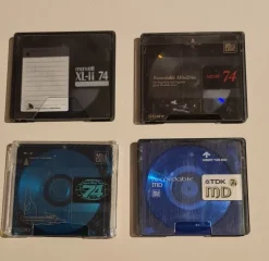 Tradera Minidisc MD skivor 74min 4st Sony| Stereo Og Hifi