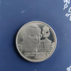 Tradera Minnesmedalj Carl XVI Gustaf 1973-1993| Svenske Mønter