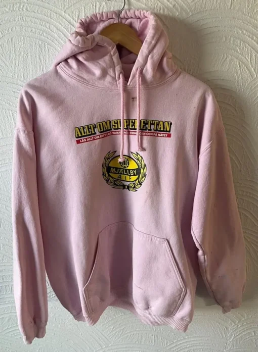 Tradera Mjällby AIF Hoodie Aftonbladet M Kulttröja> Fodbold