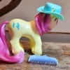 Tradera MLP - My Little Pony - G1 - Year 5 - Big Brother Pony - Tex with Hat and Comb!| Dukker