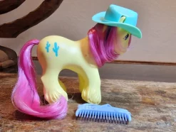 Tradera MLP - My Little Pony - G1 - Year 5 - Big Brother Pony - Tex with Hat and Comb!| Dukker