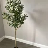 Tradera 1550mm högt simulerat konstgjort olivträd, säkert PE-material, naturtrogen| Kunstige Planter