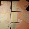 Tradera Mönstrade papper 20 x20 scrapbooking| Scrapbøger