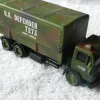 Tradera Modellbil Lastbil medavtagbart kapell 1:55 Smart Toys| Militærlegetøj