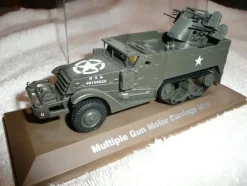 Tradera Modellbil Multiple Gun Motor Carriage M16| Militærlegetøj