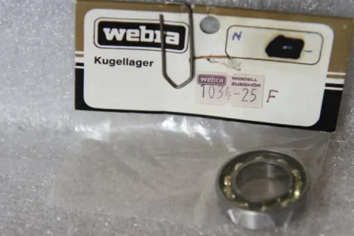 Tradera Modellmotor Kullager WEBRA 6,5 cc 1034-25| Modelmotorer