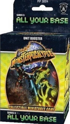 Tradera Monsterpocalypse: Series 3 - All your base: Unit Booster - PIP-50014> Spillekort