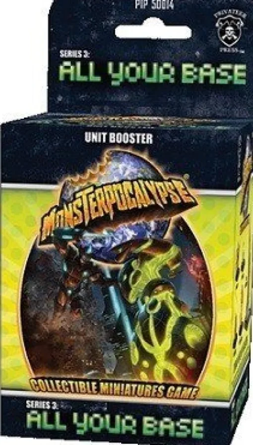 Tradera Monsterpocalypse: Series 3 - All your base: Unit Booster - PIP-50014> Spillekort