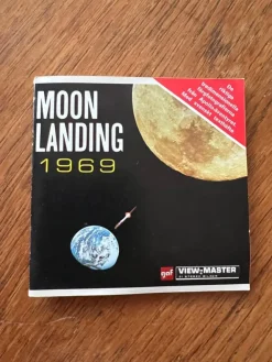 Tradera Moon Landing View-Master stereobilder| Miniature Optik