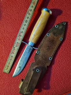 Tradera Mora kniv Erik Frost med kompass> Knive & Sværd