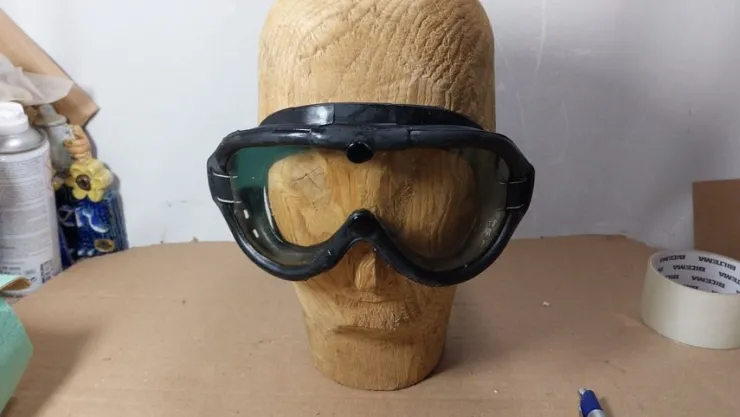 Tradera Motorcykel glasögon till moped veteran motorcykel| Motorcykler & Dele