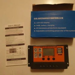 Outlet MPPT Solcellsladdningsregulator 12V/24V 100A Solenergi