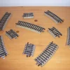 Tradera Märklin, Passbitar M-skena böjda.| Modeljernbaner