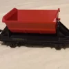Tradera märklin Röda järnvägsvagn| Modeljernbaner