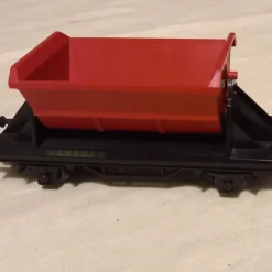 Tradera märklin Röda järnvägsvagn| Modeljernbaner