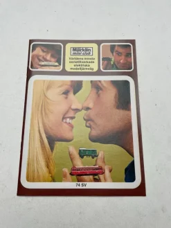 Tradera Märklin vintage reklamfolder/katalog på svenska - Mini-club| Modeljernbaner
