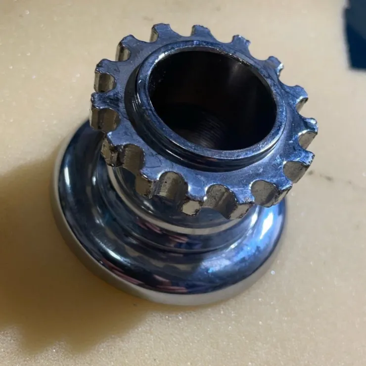 Tradera Mutter styrkrona. Krom - springer. Harley| Motorcykler & Dele