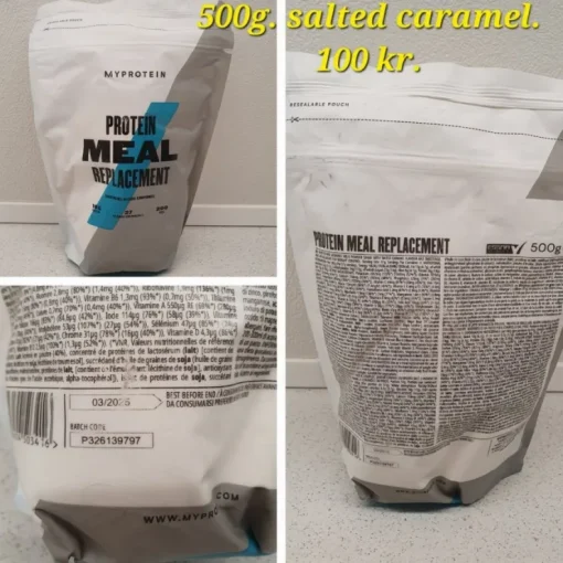 Tradera Myprotein Protein Meal Replacement Salted Caramel 500g| Sundhedsprodukter