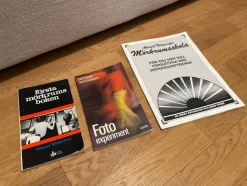Tradera Mysläsning med 3st fotoböcker - Litteratur för analog framkallning| Fotofremkaldelse & Mørkekammer