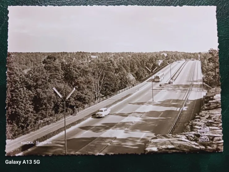 Tradera Nacka Förlag pressbyrån nr 301064. 1960 tal| Svenske Landskaber