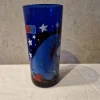 Tradera Nalle puh glas blått vintage| Disney