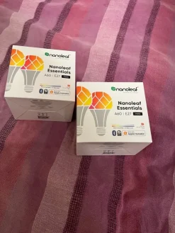 Tradera Nanoleaf Essentials 6st lampor E27 smart LED, oanvända| Smart Home