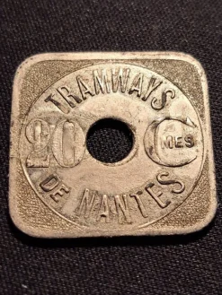 Tradera Nantes - sporvognspolet fra 1940'erne> Jernbane- & Sporvogns-memorabilia