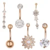 Tradera Navelpiercingar 6 st / set> Piercinger