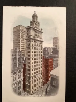 Tradera New York - Gillender Building - oskr.| Verden Undtagen De Nordiske Lande