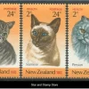 Tradera New Zealand | Katter | Mi 878-880 | Postfriskt| Oceanien