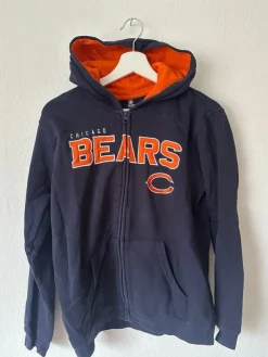 Tradera NFL marinblå och orange huvtröja, ungdom, Chicago bears> Amerikansk Fodbold