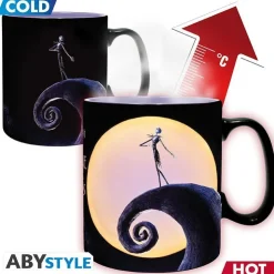 Tradera Nightmare Before Christmas mugg – Heat Change - Jack and Moon| Husholdningsartikler