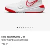 Tradera Nike Team Hustle D 11 - Vita Basketbollskor Storlek 36> Basket