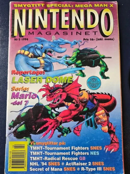 Tradera Nintendo Magasinet Nr 2 1994> Litteratur & Merchandise