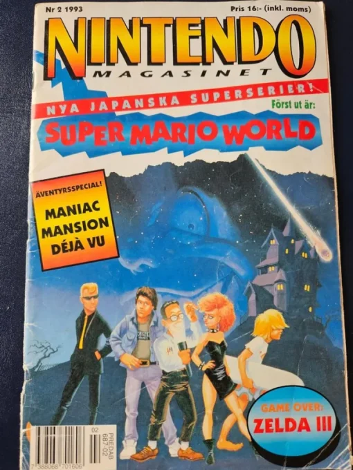 Tradera Nintendo Magasinet Nr 2 1993> Litteratur & Merchandise