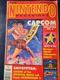 Tradera Nintendo Magasinet Nr 6 1994> Litteratur & Merchandise
