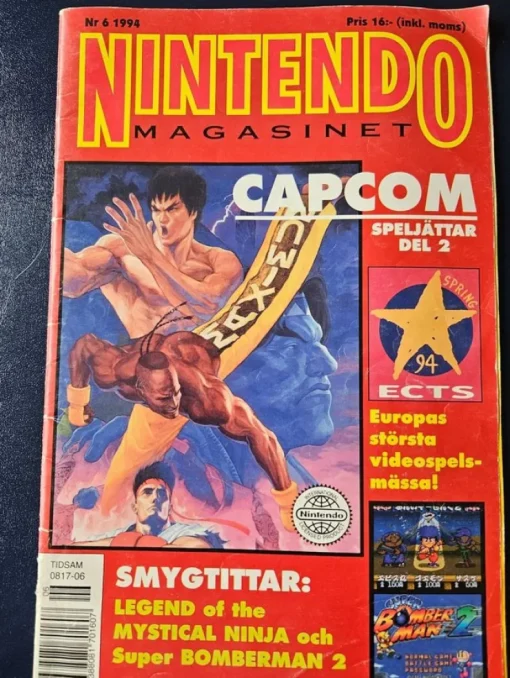 Tradera Nintendo Magasinet Nr 6 1994> Litteratur & Merchandise
