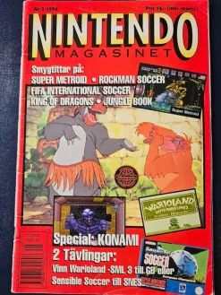 Tradera Nintendo Magasinet Nr 5 1994> Litteratur & Merchandise