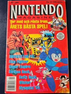 Tradera Nintendo Magasinet Nr 1 1994> Litteratur & Merchandise