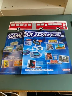 Tradera Nintendo Reklam - Gameboy Advance 2002> Litteratur & Merchandise