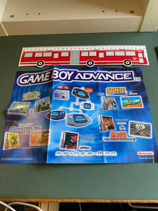 Tradera Nintendo Reklam - Gameboy Advance 2002> Litteratur & Merchandise