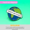 Best Sale NO PLANET B Enamel Pin | Climate Change | Save the Earth | Earth Brooche Stofmærker & Pins