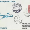 Tradera NORGE, SAS brev 1sta Metropolitan Oslo-Aalborg 1970| Resten Af Verden