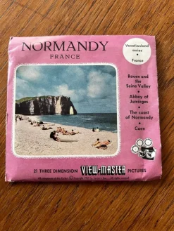Tradera Normandy, View-Master stereobilder| Miniature Optik