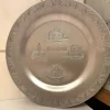 Shop Norrköping, tennfat med Norrköpings motiv Tin & Messing