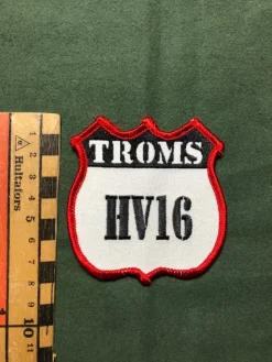 Tradera Norska Hemvärnet Troms Hemvärn Tygmärke> Militære Samlerobjekter