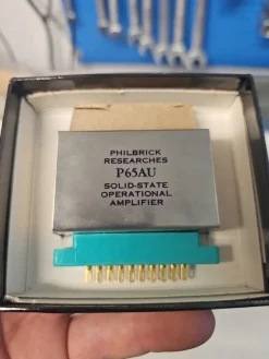 Tradera N.O.S Philbrick Researches P65AU Solid-State Operationsförstärkare| Elektroniske Komponenter